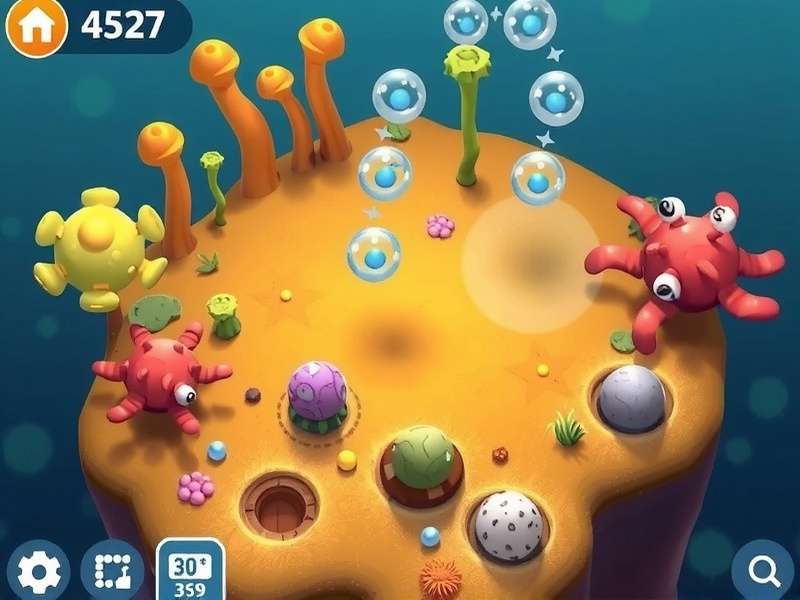 Plankton Playground colorful microscopic ecosystem gameplay